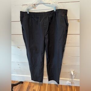 Men's Black Free Country elastic waistband Pants, size 3XL, EUC, outdoor